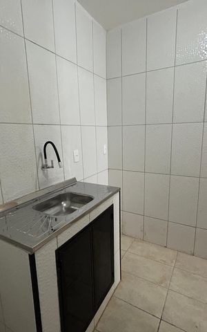 Casa para alugar com 35m², 1 quarto e sem vagaCozinha e Área de Serviço