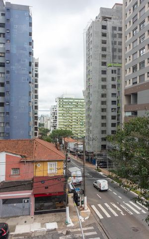 Studio à venda com 29m², 1 quarto e sem vaga Studio à venda com 29m², 1 quarto e sem vagaVista da Sacada