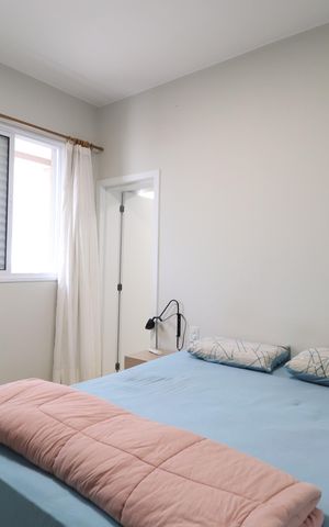 Apartamento para alugar com 77m², 2 quartos e 2 vagasQuarto 2 - Suíte