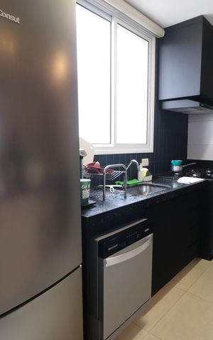 Apartamento para alugar com 77m², 2 quartos e 2 vagasCozinha