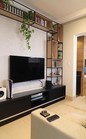 Apartamento para alugar com 77m², 2 quartos e 2 vagasSala