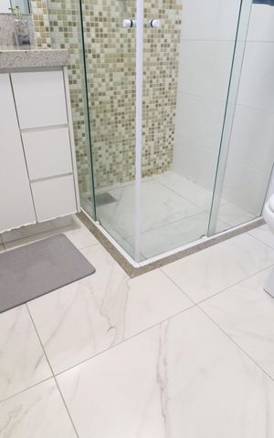 Apartamento para alugar com 77m², 2 quartos e 2 vagasBanheiro do Quarto 2