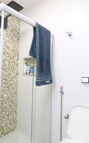Apartamento para alugar com 77m², 2 quartos e 2 vagasBanheiro do Quarto 2