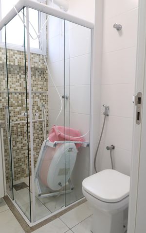 Apartamento para alugar com 77m², 2 quartos e 2 vagasBanheiro Social