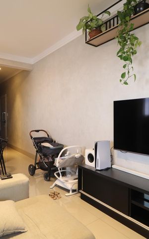Apartamento para alugar com 77m², 2 quartos e 2 vagasSala