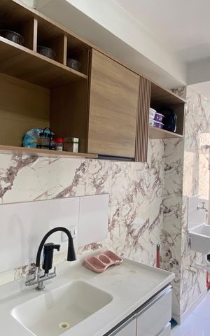 Apartamento para alugar com 52m², 2 quartos e 1 vaga Apartamento para alugar com 52m², 2 quartos e 1 vagaCozinha - Área de Serviço