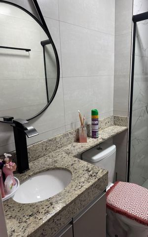 Apartamento à venda com 44m², 2 quartos e 1 vaga Apartamento à venda com 44m², 2 quartos e 1 vagaBanheiro