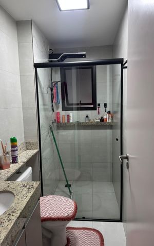Apartamento à venda com 44m², 2 quartos e 1 vaga Apartamento à venda com 44m², 2 quartos e 1 vagaBanheiro