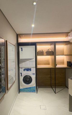 Studio para alugar com 24m², 1 quarto e sem vaga Studio para alugar com 24m², 1 quarto e sem vagaLavanderia