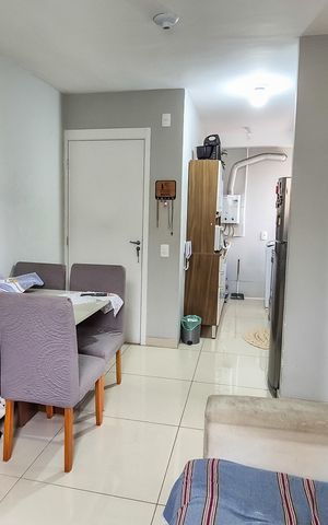 Apartamento à venda com 43m², 2 quartos e sem vaga Apartamento à venda com 43m², 2 quartos e sem vagaSala