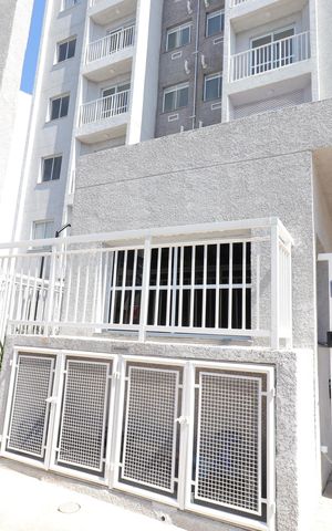 Apartamento para alugar com 37m², 2 quartos e sem vagaFachada e portaria