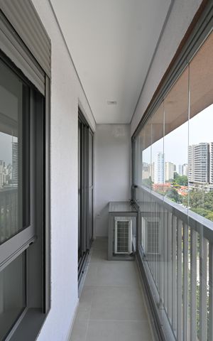 Apartamento para alugar com 33m², 1 quarto e sem vagaVaranda