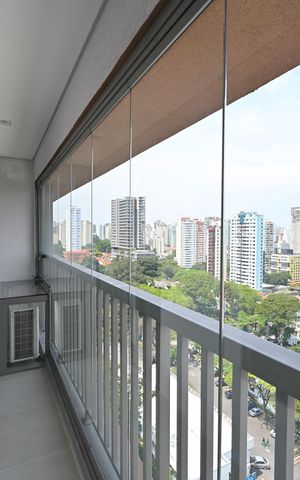 Apartamento para alugar com 33m², 1 quarto e sem vagaVaranda
