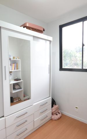 Apartamento à venda com 39m², 2 quartos e 1 vagaQuarto 2