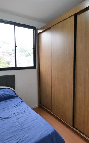 Apartamento à venda com 39m², 2 quartos e 1 vagaQuarto 1