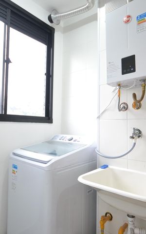 Apartamento à venda com 39m², 2 quartos e 1 vagaCozinha e Área de Serviço