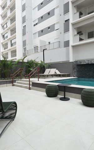 Studio para alugar com 25m², 1 quarto e sem vagaPiscina