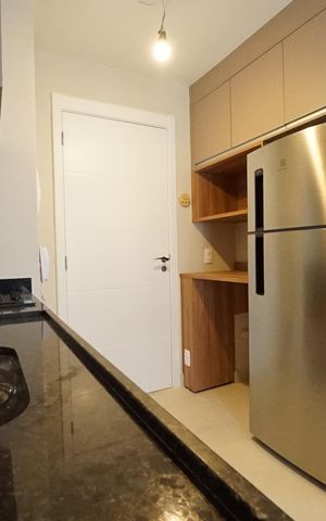 Studio para alugar com 25m², 1 quarto e sem vagaCozinha