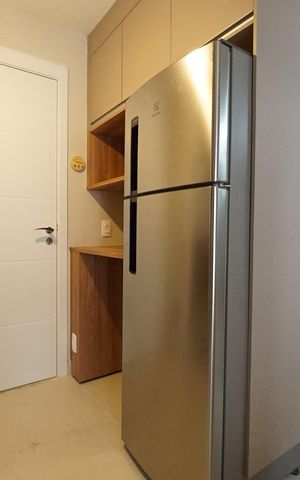Studio para alugar com 25m², 1 quarto e sem vagaCozinha