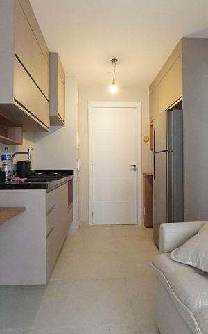 Studio para alugar com 25m², 1 quarto e sem vagaSala