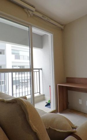 Studio para alugar com 25m², 1 quarto e sem vagaSala
