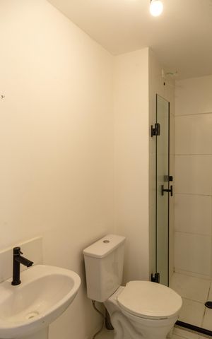 Apartamento para alugar com 27m², 1 quarto e sem vagaBanheiro