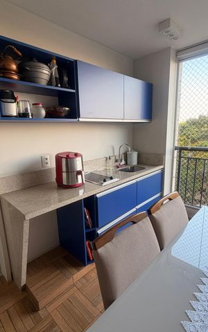 Apartamento à venda com 65m², 2 quartos e 1 vaga Apartamento à venda com 65m², 2 quartos e 1 vagaSala de Jantar