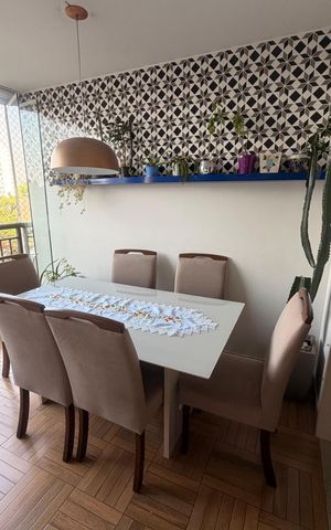 Apartamento à venda com 65m², 2 quartos e 1 vaga Apartamento à venda com 65m², 2 quartos e 1 vagaSala de Jantar