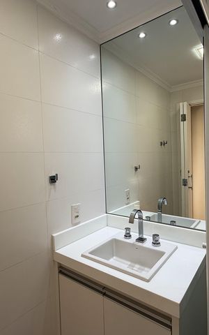 Apartamento para alugar com 50m², 2 quartos e 1 vaga Apartamento para alugar com 50m², 2 quartos e 1 vagaBanheiro