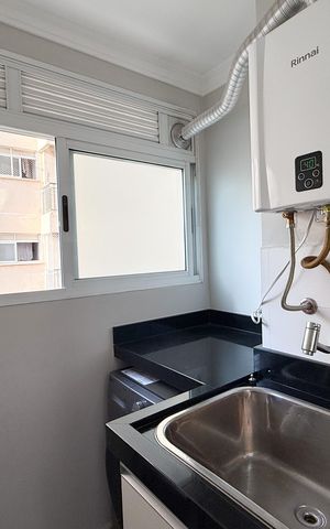 Apartamento para alugar com 50m², 2 quartos e 1 vaga Apartamento para alugar com 50m², 2 quartos e 1 vagaCozinha e Área de Serviço
