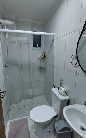 Apartamento para alugar com 72m², 2 quartos e 1 vaga Apartamento para alugar com 72m², 2 quartos e 1 vagaBanheiro 1