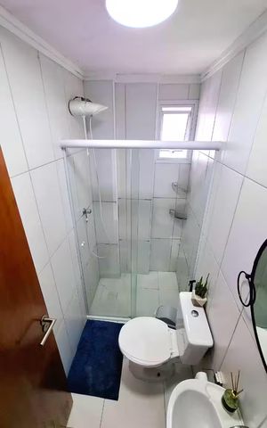 Apartamento para alugar com 72m², 2 quartos e 1 vaga Apartamento para alugar com 72m², 2 quartos e 1 vagaBanheiro 1