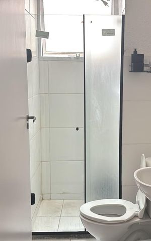 Apartamento à venda com 46m², 2 quartos e 1 vaga Apartamento à venda com 46m², 2 quartos e 1 vagaBanheiro