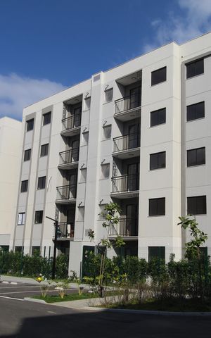 Apartamento para alugar com 43m², 2 quartos e 1 vagaFachada do bloco