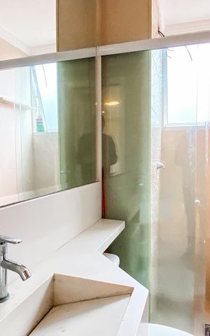 Apartamento à venda com 42m², 2 quartos e sem vaga Apartamento à venda com 42m², 2 quartos e sem vagaBanheiro