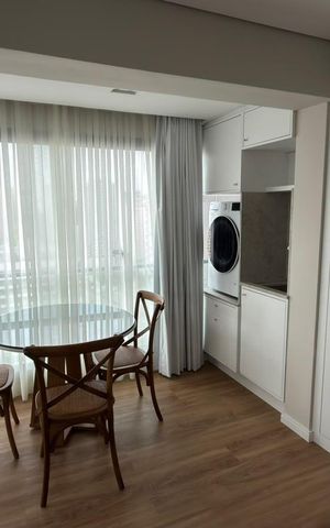 Apartamento para alugar com 40m², 1 quarto e 1 vaga Apartamento para alugar com 40m², 1 quarto e 1 vagaSala/Quarto