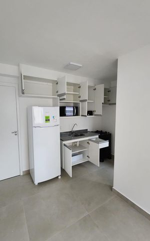 Apartamento para alugar com 24m², 1 quarto e sem vaga Apartamento para alugar com 24m², 1 quarto e sem vagaCozinha