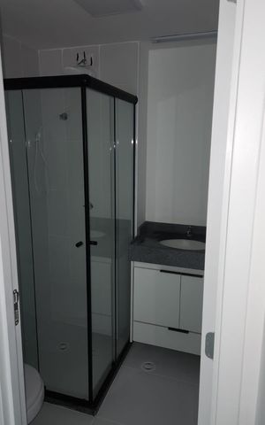 Apartamento para alugar com 24m², 1 quarto e sem vaga Apartamento para alugar com 24m², 1 quarto e sem vagaBanheiro