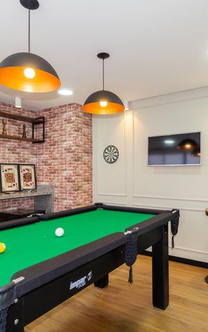 Studio à venda com 25m², 1 quarto e sem vaga Studio à venda com 25m², 1 quarto e sem vagaSalão de jogos