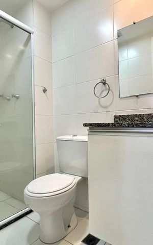 Apartamento para alugar com 74m², 2 quartos e 1 vaga Apartamento para alugar com 74m², 2 quartos e 1 vagaBanheiro Corredor