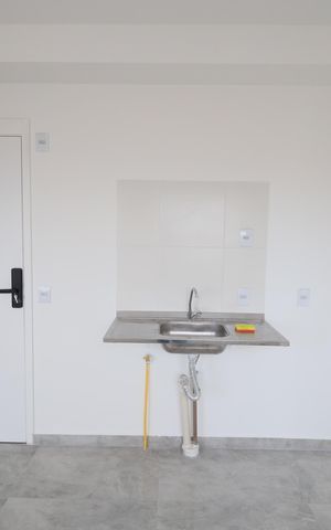 Apartamento para alugar com 33m², 1 quarto e 1 vagaSala/Cozinha