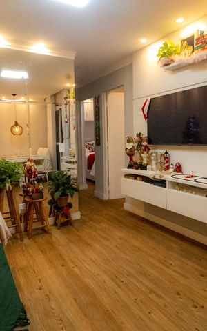 Apartamento à venda com 49m², 2 quartos e 1 vaga