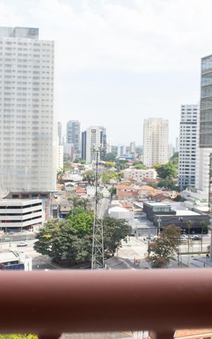 Studio para alugar com 28m², 1 quarto e sem vaga Studio para alugar com 28m², 1 quarto e sem vagaVaranda do studio