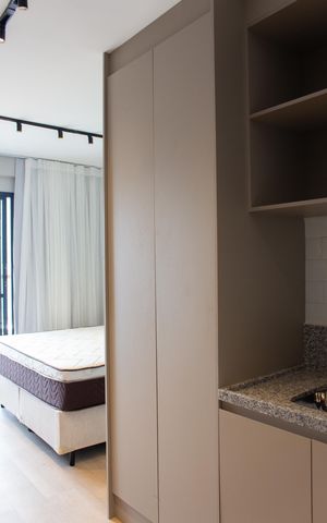 Studio para alugar com 28m², 1 quarto e sem vaga Studio para alugar com 28m², 1 quarto e sem vagaStudio
