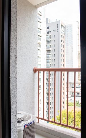 Studio para alugar com 28m², 1 quarto e sem vaga Studio para alugar com 28m², 1 quarto e sem vagaVaranda do studio