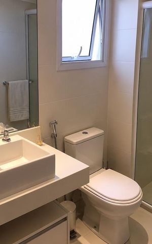 Apartamento para alugar com 110m², 2 quartos e 1 vaga Apartamento para alugar com 110m², 2 quartos e 1 vagaBanheiro 2