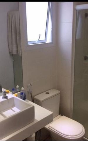 Apartamento para alugar com 110m², 2 quartos e 1 vaga Apartamento para alugar com 110m², 2 quartos e 1 vagaBanheiro 2