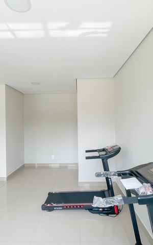 Apartamento para alugar com 36m², 2 quartos e 1 vaga Apartamento para alugar com 36m², 2 quartos e 1 vagaÁrea comum - Academia