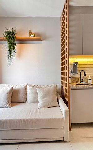 Apartamento para alugar com 25m², 1 quarto e sem vaga Apartamento para alugar com 25m², 1 quarto e sem vagaSala/Cozinha