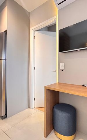 Apartamento para alugar com 25m², 1 quarto e sem vaga Apartamento para alugar com 25m², 1 quarto e sem vagaSala/Cozinha